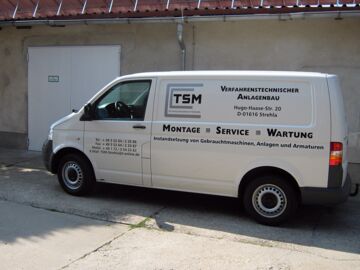 Firmenfahrzeug TSM Strehla