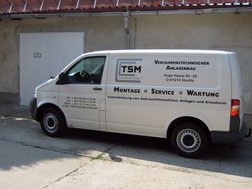 Firmenfahrzeug TSM Strehla